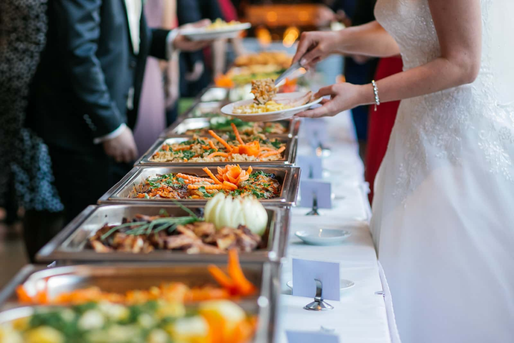 Thực đơn tiệc cưới Buffet - Trống Đồng Palace