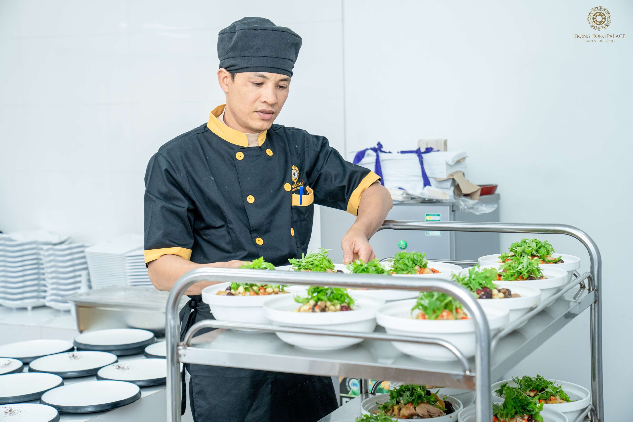 Đội ngũ của dịch vụ sẽ tiến hành dọn dẹp sau khi bữa tiệc kết thúc