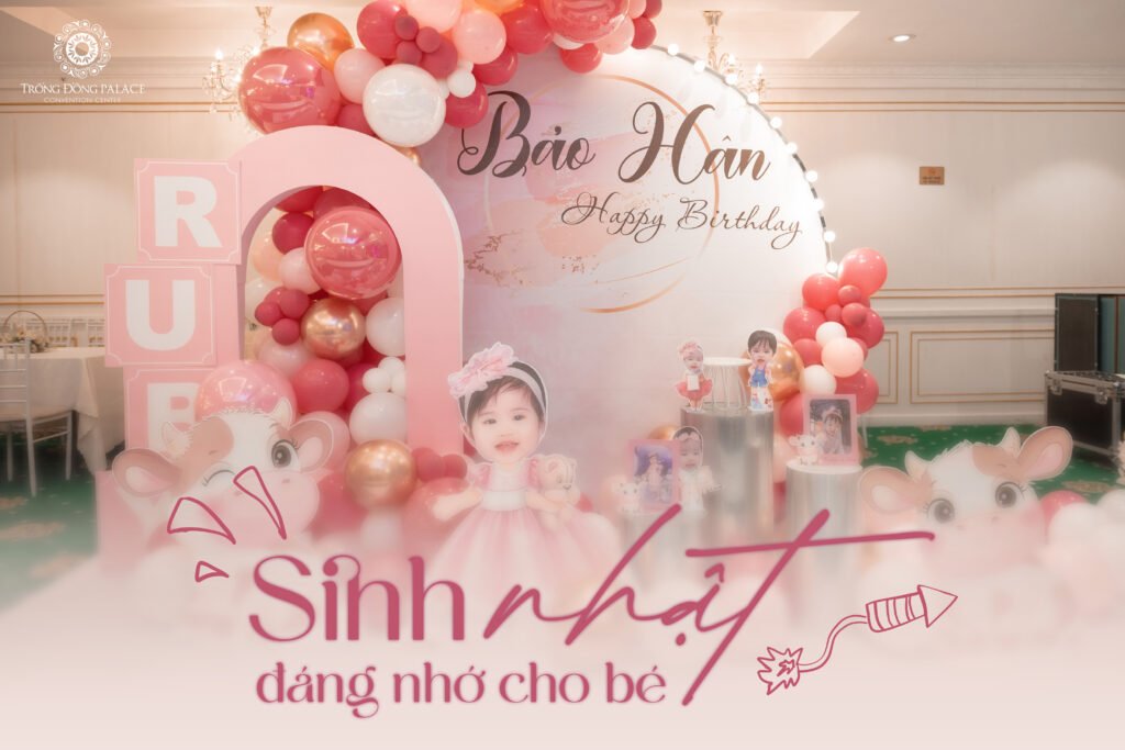 4 lý do ba mẹ nên lựa chọn dịch vụ tổ chức tiệc sinh nhật cho bé