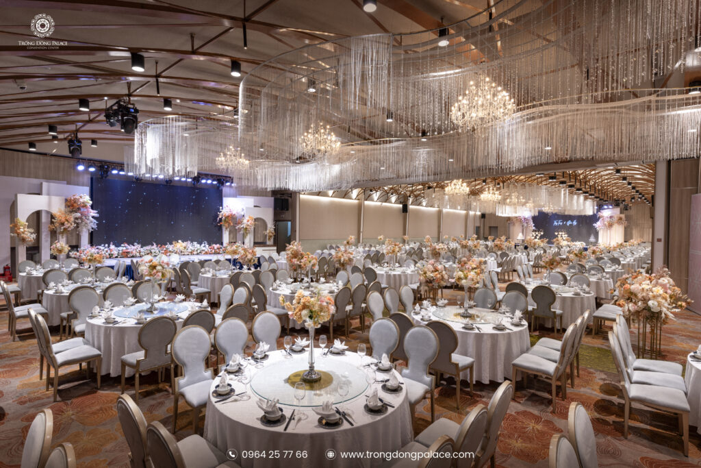 Tổ chức tiệc cưới chuyên nghiệp tại Trống Đồng Palace