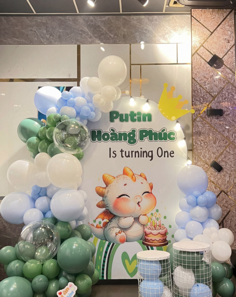 Khu vườn xanh mát